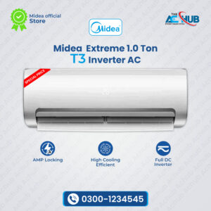 Midea Extreme 1 Ton T3 Inverter AC, Full DC inverter Air Conditioner