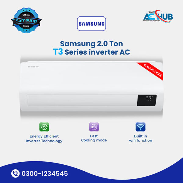 Samsung 2 ton T3 inverter air conditioner
