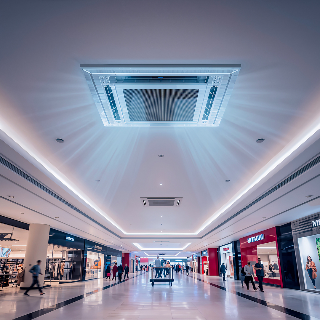 Hitachi Ceiling Cassette ACs