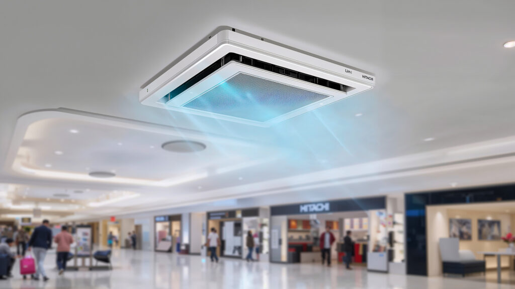 Hitachi Ceiling Cassette ACs