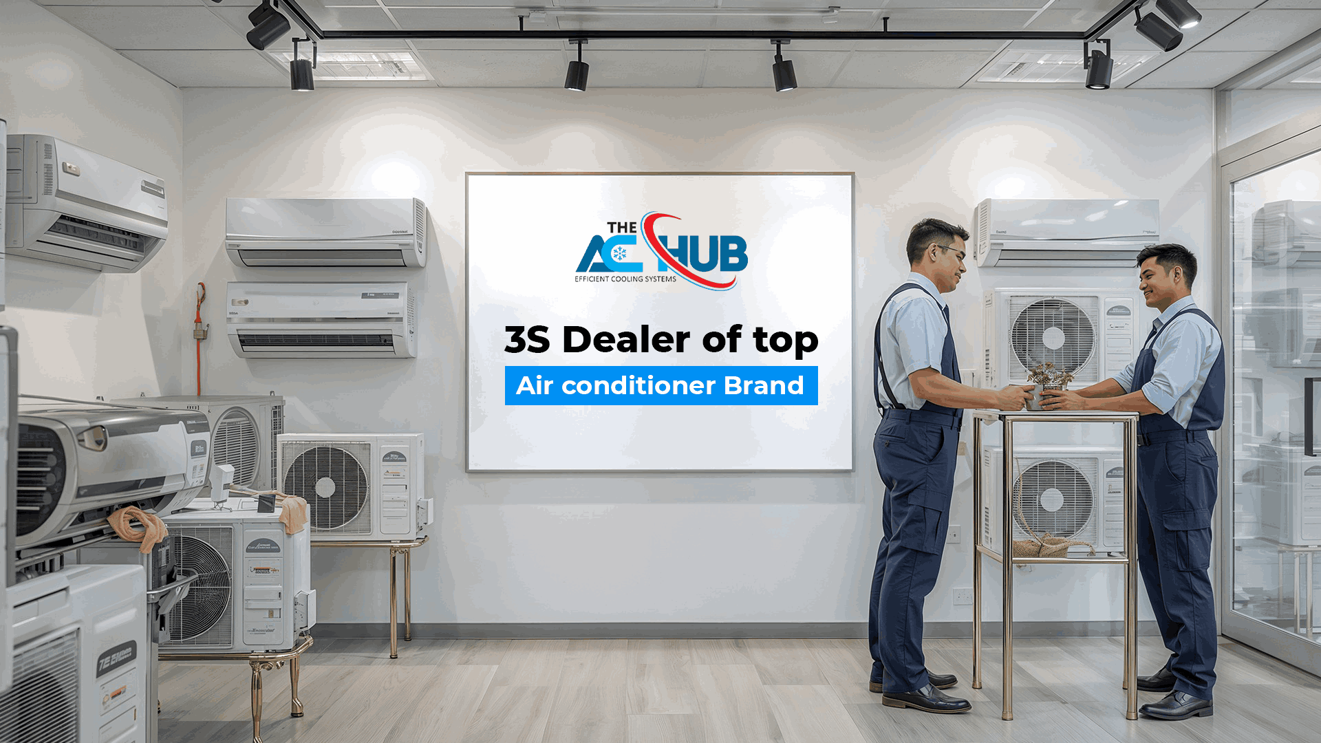 3S Dealer of Split Air conditioner brand