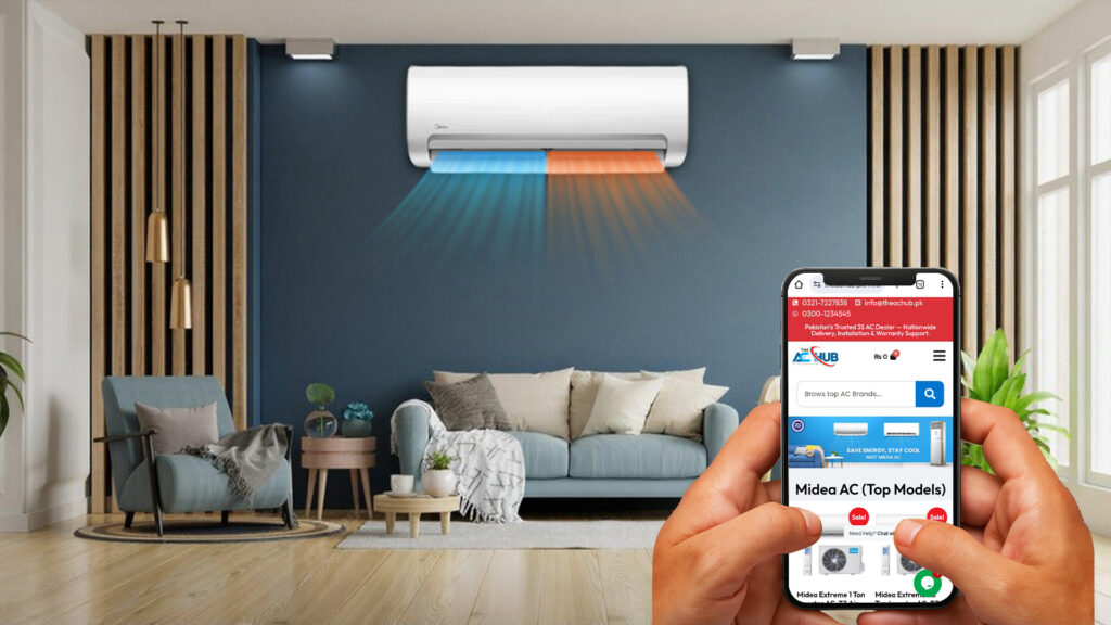 buy midea inverter ac online