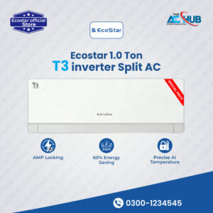Ecostar 1 ton T3 Inverter Split AC New Model Prince-Series