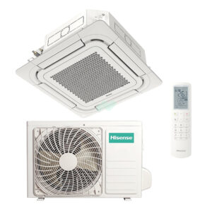 Hisense 2 Ton inverter Ceiling Cassette AC, Heat and Cool (R-410)