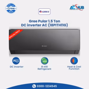 GREE 1.5 ton DC Inverter air conditioner, Gree 1.5 ton ac, gree 1.5 ton dc inverter ac, Pular Series ac, heat n cool,