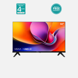 Hisense 50" 4K UHD VIDAA TV 50A6Q – Dolby Vision, DTS Virtual:X, Game Mode Plus & 4-Year Comprehensive Warranty